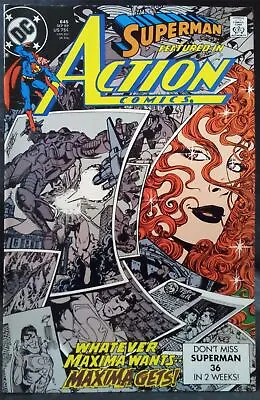 Buy Action Comics #645 1989 DC Comics Comic Book  • 5.64£