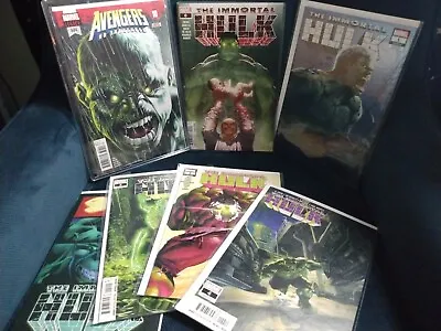 Buy IMMORTAL HULK Complete Series 75 BOOK MEGA LOT NM Or Better With AVENGERS 684 • 551.90£
