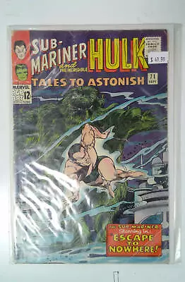 Buy 1965 Tales To Astonish #71 Marvel Key 1st Appearance Of Lord Vashti Comic Book • 17.08£