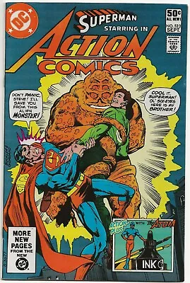 Buy Action Comics #523 Sept., 1981 ~ Starring Superman & Also Featuring The Atom • 3.15£