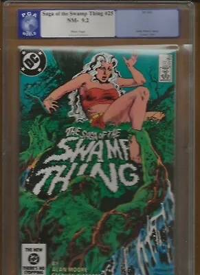 Buy Saga Of The Swamp Thing 25 PGX 9.2 First Constantine In Cameo Key 1984 • 59.75£