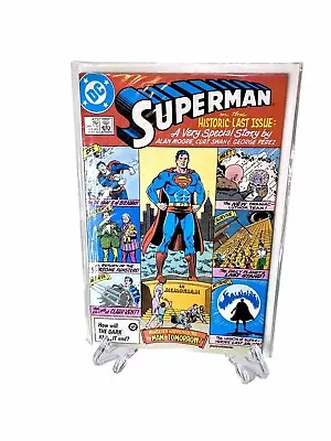 Buy Superman #423 (DC, 1986) Alan Moore, Curt Swan, George Perez • 15.99£