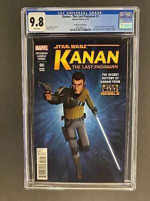 Buy Star Wars: Kanan - The Last Padawan 1 CGC 9.8 White Marvel 1st App. Sabine Wren • 114.37£