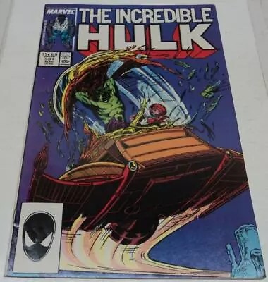 Buy INCREDIBLE HULK #331 (Marvel Comics 1987) GREY HULK Begins (FN/VF) McFarlane Art • 6.80£