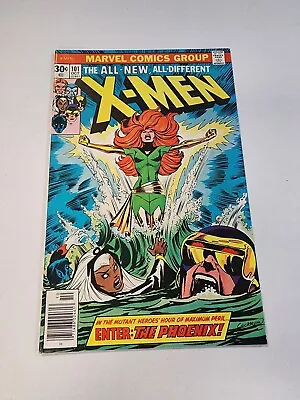 Buy UNCANNY X-MEN #101 1st APPEARANCE & ORIGIN Of PHOENIX MARVEL COMICS MCU 1976 • 401.84£