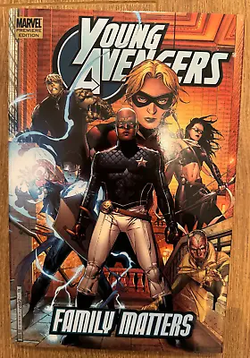Buy Young Avengers Family Matters Hardback Hardcover Graphic Novel Marvel Comics • 9.95£