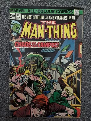 Buy The Man-Thing 18. Marvel 1975. Combined Postage • 2.49£