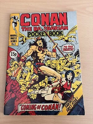 Buy Conan The Barbarian Pocket Book No 1.(1980). • 0.99£