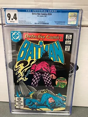 Buy Detective Comics #524 1st Full App Killer Croc DC Comics 1983 Batman CGC 9.4 • 56.89£