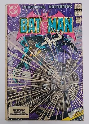 Buy Batman  # 363 DC Comics September 1983 1st Appearance Nocturna • 4.99£