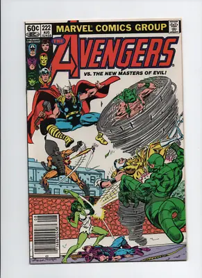 Buy The Avengers #222 High Grade (1982 Marvel Comics) New Masters Of Evil • 8.62£
