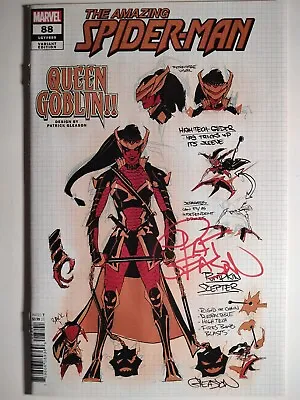 Buy Amazing Spider-Man #88, NM, Design Variant 1:10, Signed Patrick Gleason W/COA  • 32.02£