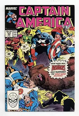 Buy Captain America #352 FN/VF 7.0 1989 • 7.52£