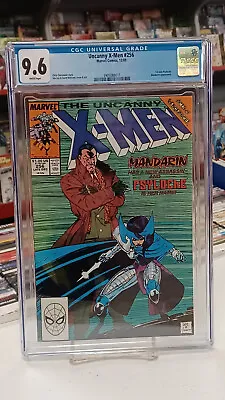 Buy UNCANNY X-MEN #256 (Marvel Comics, 1989) CGC Graded 9.6  ~PSYLOCKE ~WHITE Pages • 47.31£