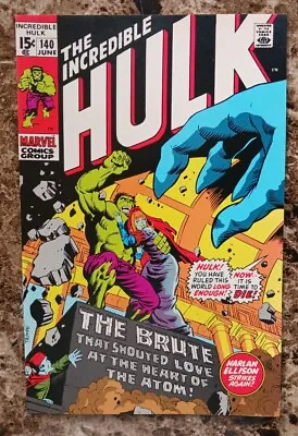 Buy Incredible Hulk #140 NM JCPenny Reprint (1971 1994) HTF In High Grade! Scarce! • 7.99£