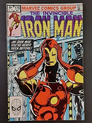 Buy Iron Man #170 - Marvel Comics 1983 - 1st App James Rhodes As Iron Man • 4.88£