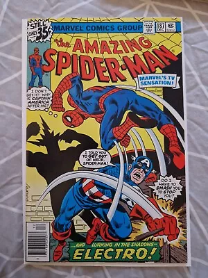 Buy Amazing Spider-Man #187        1978  • 17.99£
