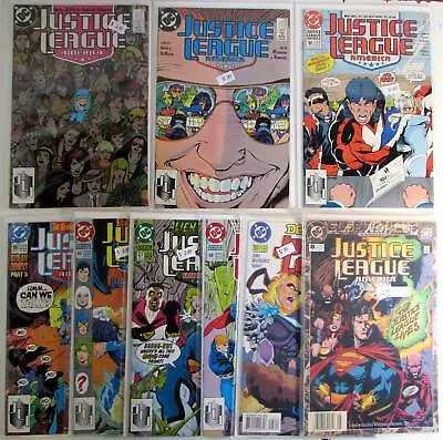 Buy 1989 Justice League America Lot 9 #29,30,42,55,66,67,68,103,Annual 8 DC Comics • 23.04£