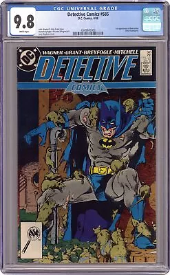 Buy Detective Comics #585 CGC 9.8 1988 4349941003 • 159.90£