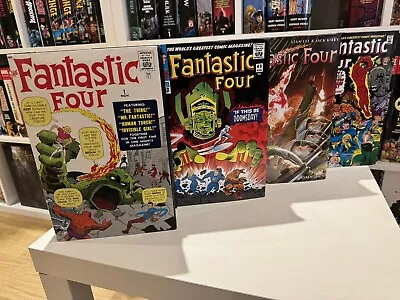 Buy The Fantastic Four Omnibus Vols 1-4 Stan Lee Jack Kirby Marvel Comics Omnibus HC • 295£