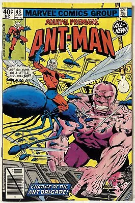 Buy Marvel Premiere #48 Astonishing Ant Man 2nd Scott Lang In Costume Byrne Art VG • 7.94£