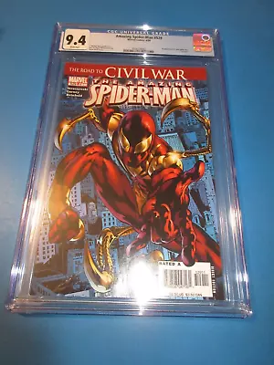 Buy Amazing Spider-man #529 1st Iron Spider Key CGC 9.4 NM Beauty Wow • 55.96£