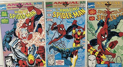 Buy Spider-Man Annual Complete Set Vibranium Vendetta 1 2 3 Black Panther Avengers  • 15.88£