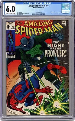 Buy Amazing Spider-Man #78 CGC 6.0 1969 4031808015 • 183.89£