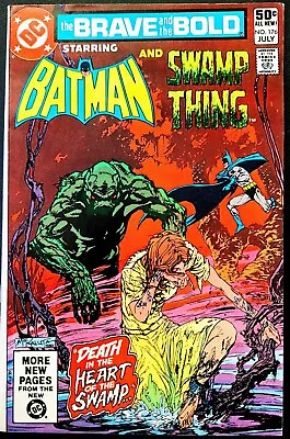 Buy THE BRAVE AND THE BOLD #176 VFN BATMAN AND SWAMP THING 1981 DC COMICS Aparo Art • 3.99£