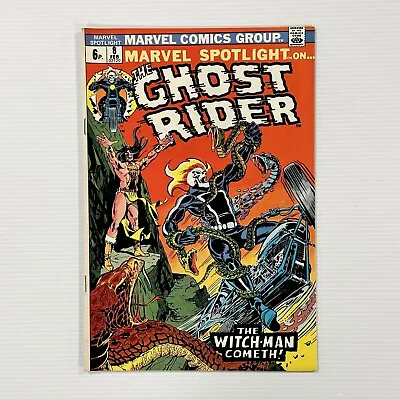 Buy Marvel Spotlight On Ghost Rider #8 1973 VF+ Pence Copy • 36£