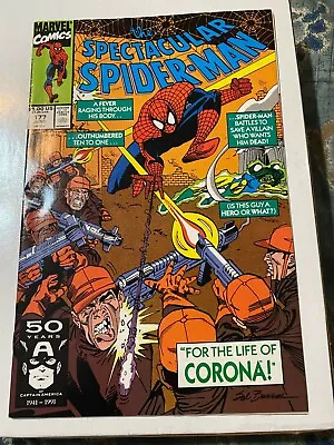 Buy Spectacular Spider-Man #177 2nd Appearance Of Corona 1991 Marvel Comics VF/NM • 6.30£