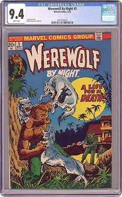 Buy Werewolf By Night #5 CGC 9.4 1973 4377028016 • 142.83£