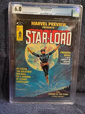 Buy 1976 Marvel Preview #4 CGC 6.0  1st Star-Lord/Peter Quill.  Guardians! • 170.77£
