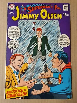 Buy Jimmy Olsen # 123 (sept 1969) Fn+ • 7.95£