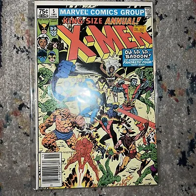 Buy X-Men Annual #5 W/ Fantastic Four! (Marvel, 1981) • 5.91£