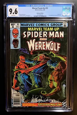 Buy Marvel Team-up #93 Cgc 9.6 - White Pages *werewolf Appearance* Newsstand Edition • 110.23£