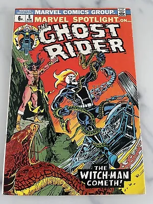 Buy Marvel Spotlight #8  Ghost Rider  Marvel Comics  1973 Fine • 29.99£