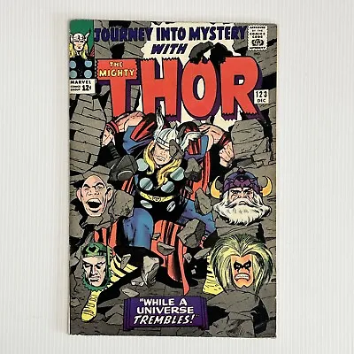 Buy Journey Into Mystery With Thor #123 1965 FN+ Cent Copy • 42£