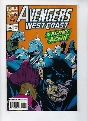 Buy Avengers West Coast # 98 Marvel Comics The Agony Of The Agent Sept 1993 • 3.95£