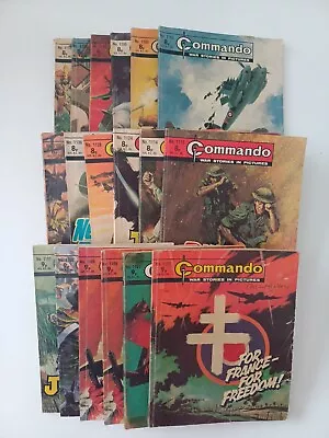 Buy X 18 Commando Comics Lot#310 • 6.99£