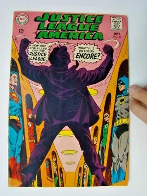 Buy 1968 Justice League Of America #65 Justice Society Of America Story JSA VG • 8.18£
