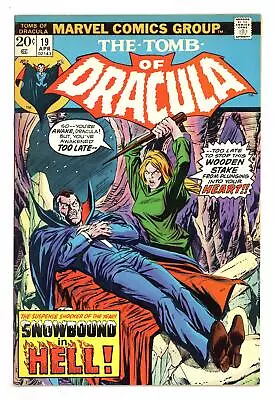Buy Tomb Of Dracula #19 VF- 7.5 1974 • 30.04£