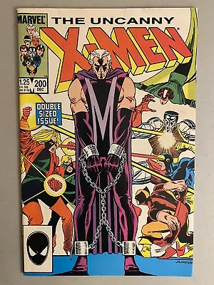 Buy Uncanny X-Men 200, VF- 7.5, Marvel 1985, John Romita Jr, Trial Of Magneto • 11.32£