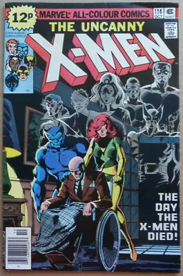 Buy The Uncanny X-men #114,  The Day The X-men Died! , Vf+ • 25£