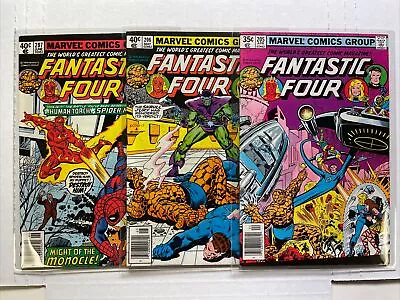 Buy Fantastic Four Lot #205, 206,207, NM 1979 Marvel Comics Skrulls  • 19.76£