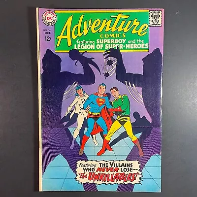 Buy Adventure Comics 361 Silver Age DC 1967 Superboy Legion Comic Jim Shooter Swan • 15.77£