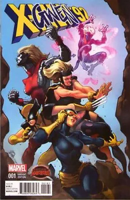 Buy X-Men ‘92 #1 - Marvel Comics - 2015 - Secret Wars Spider-Gwen Variant • 2.95£