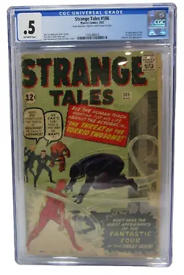 Buy Marvel Comics Strange Tales #106 CGC 0.5 (1963) • 63.94£