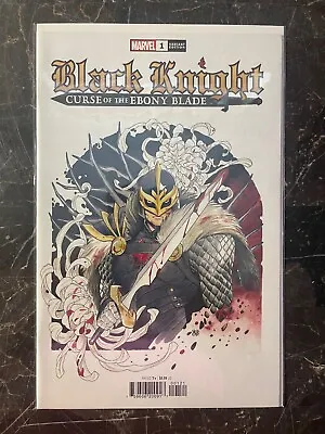 Buy Black Knight Curse Of The Ebony Blade #1B NM Peach Momoko Marvel 2021 • 11.92£