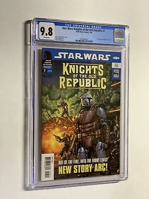 Buy Star Wars Knights Of The Old Republic 7 Cgc 9.8 Wp Dark Horse 2006 • 52.98£